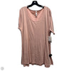 Top Short Sleeve Basic By Lularoe In Pink, Size: 2x