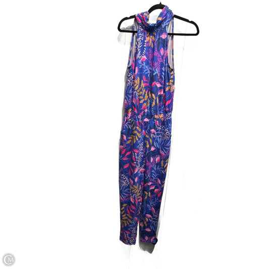 Jumpsuit Designer By Lilly Pulitzer In Blue & Pink, Size: Xxs