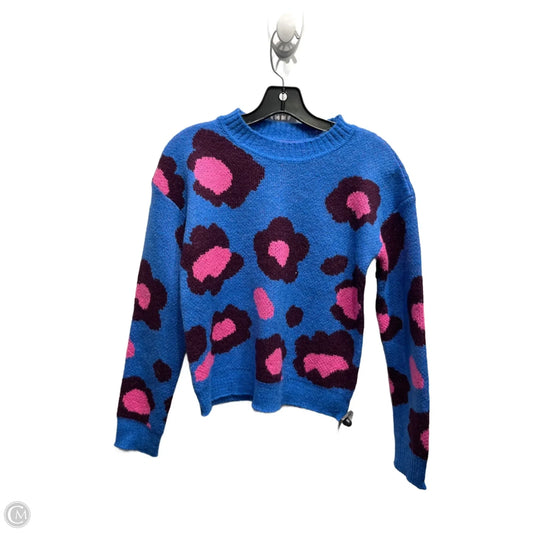 Sweater Designer By Lilly Pulitzer In Blue & Pink, Size: Xxs