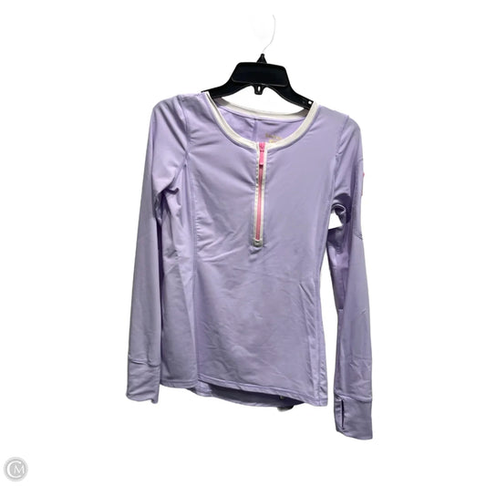 Top Long Sleeve Designer By Lilly Pulitzer In Purple, Size: Xs