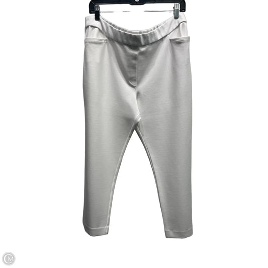 Capris By Susan Graver In White, Size: L