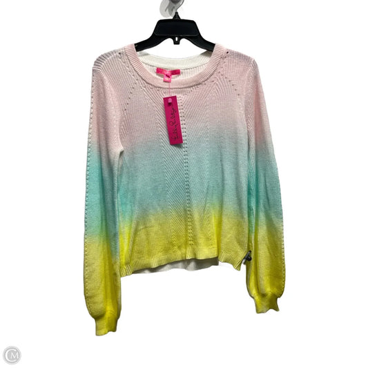 Sweater Designer By Lilly Pulitzer In Blue & Pink, Size: S