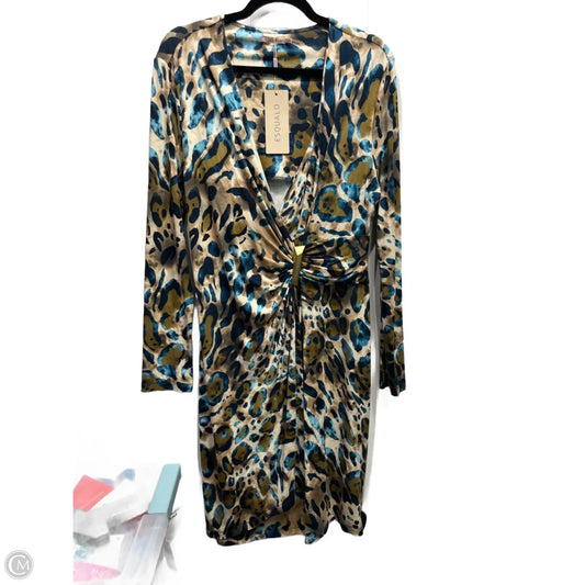 Dress Work By ESQUALO In Blue & Green, Size: Xl