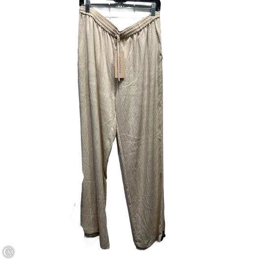 Pants Linen By ESQUALO r In Cream, Size: 10