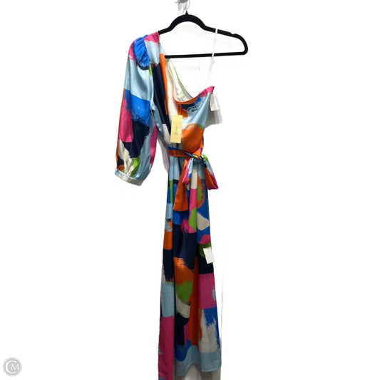 Dress Party Long By Jade In Orange & Pink, Size: M