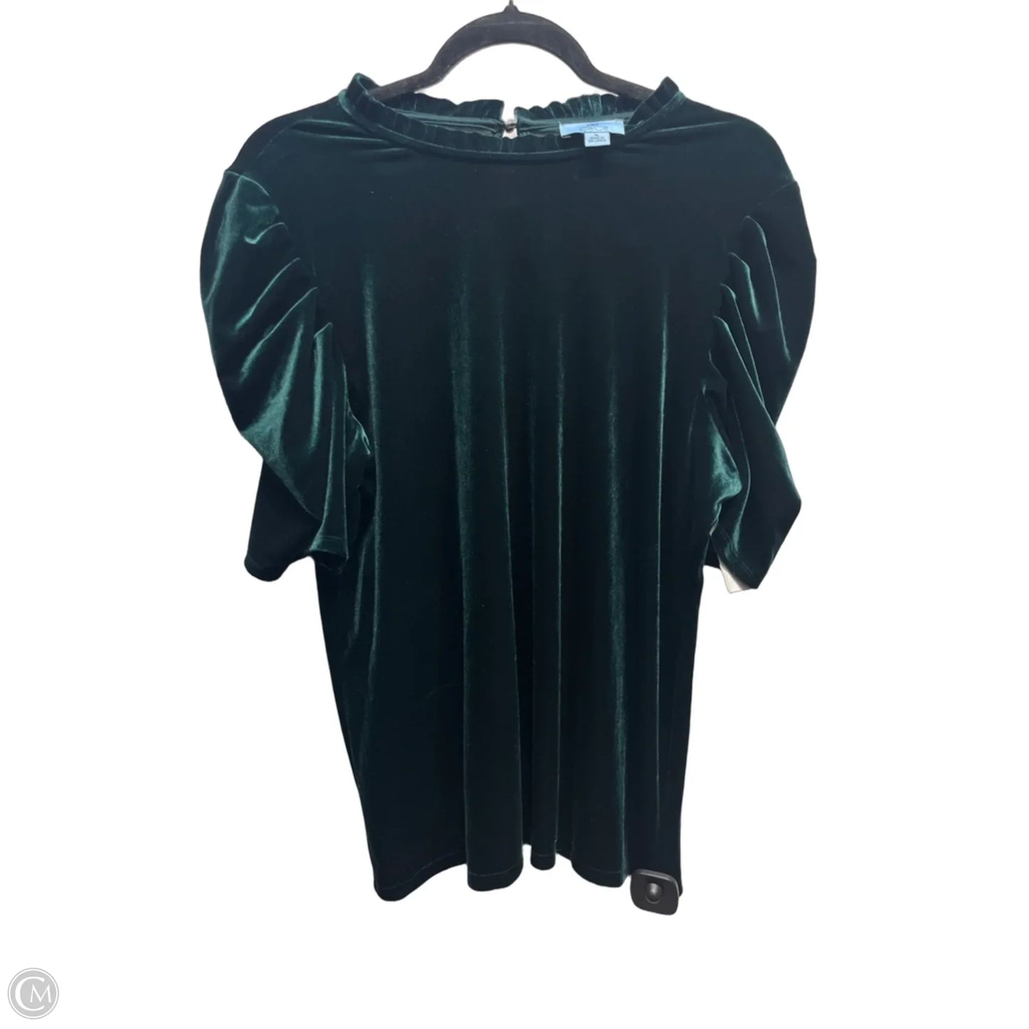 Top Short Sleeve By Cece In Green, Size: Xl