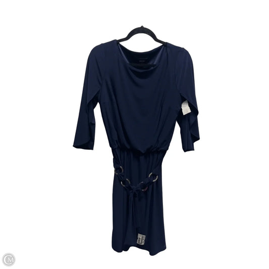 Dress Work By Msk In Navy, Size: M