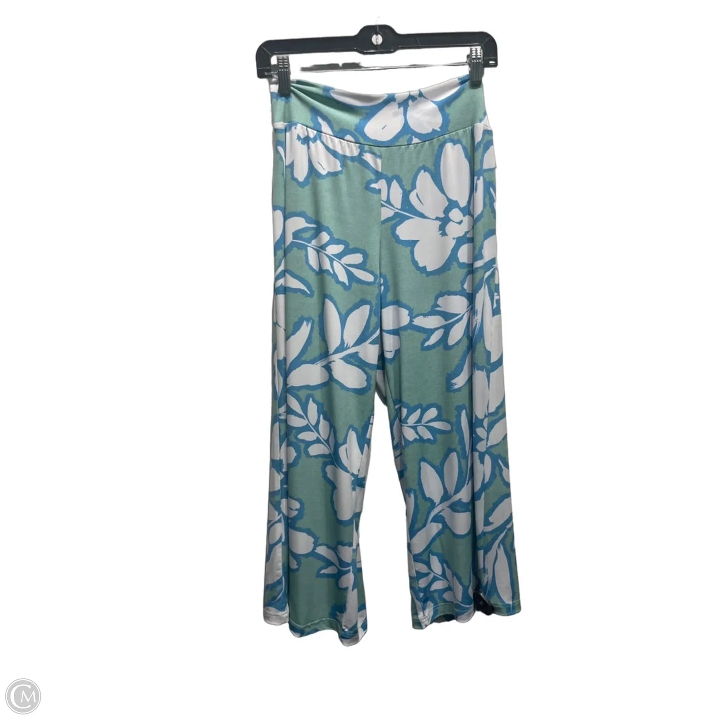 Capris By Clara Sun Woo In Blue & Green, Size: S