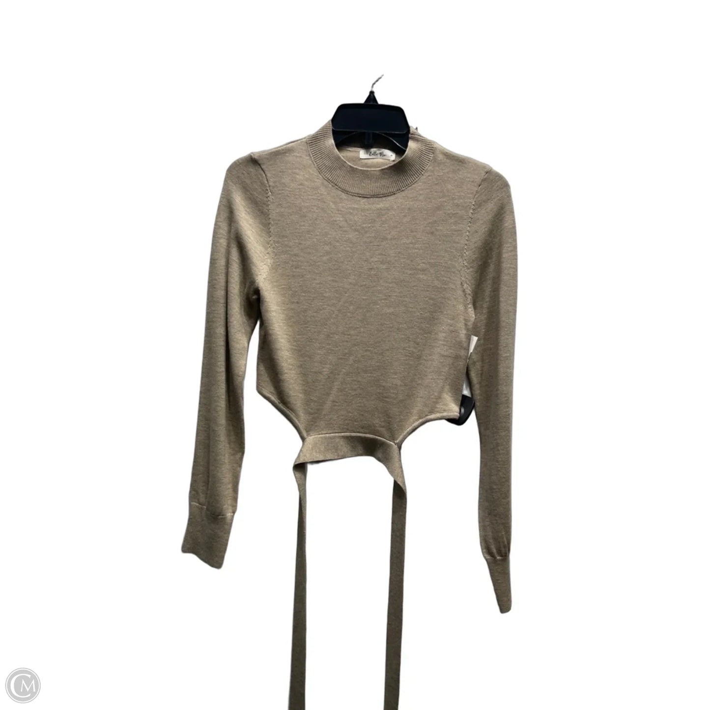 Sweater By BELLA MAE In Taupe, Size: M