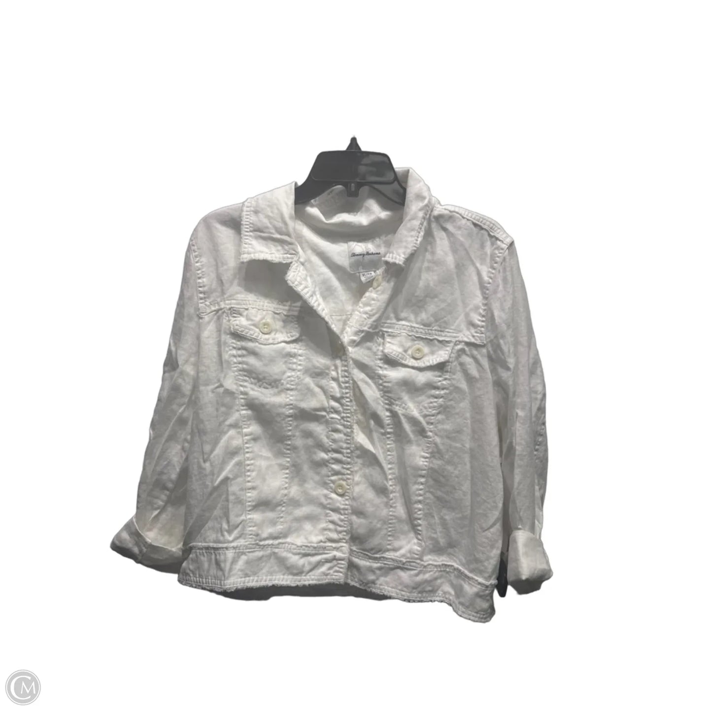 Jacket Other By Tommy Bahama In White, Size: Xl