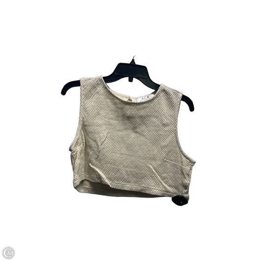 Top Sleeveless By ARMS OF EVE In Cream, Size: M