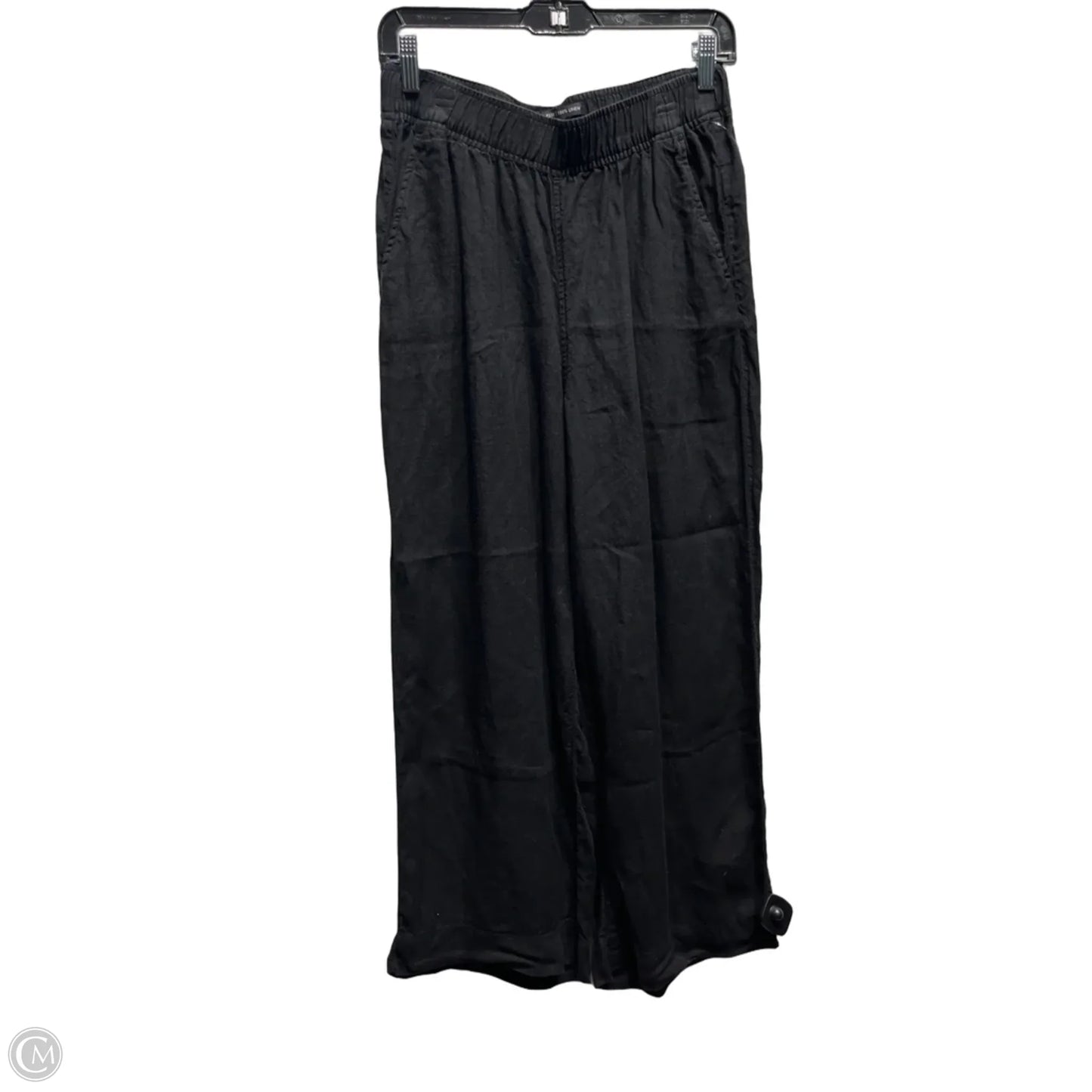 Pants Linen By Tahari In Black, Size: M