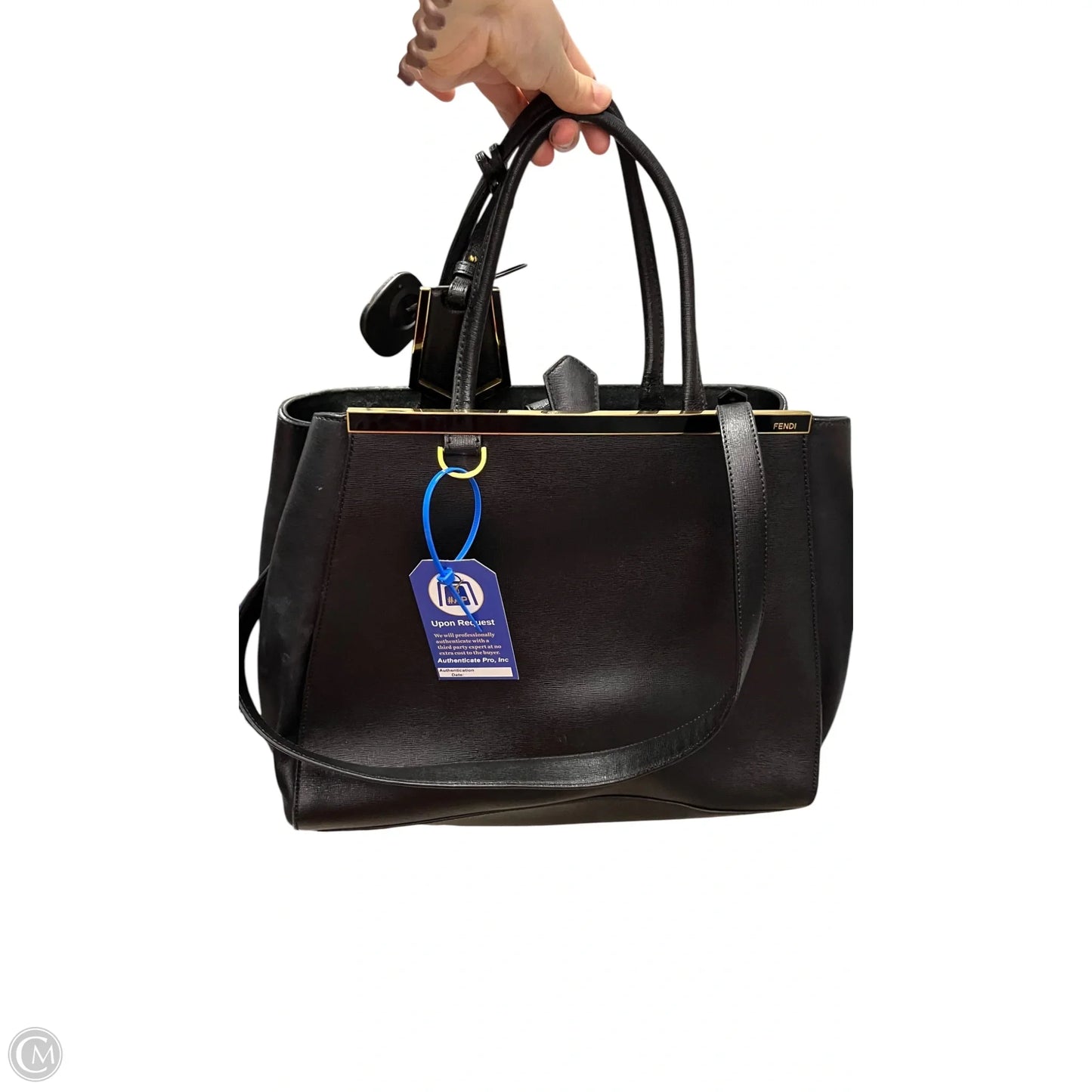 Handbag Luxury Designer By Fendi, Size: Medium