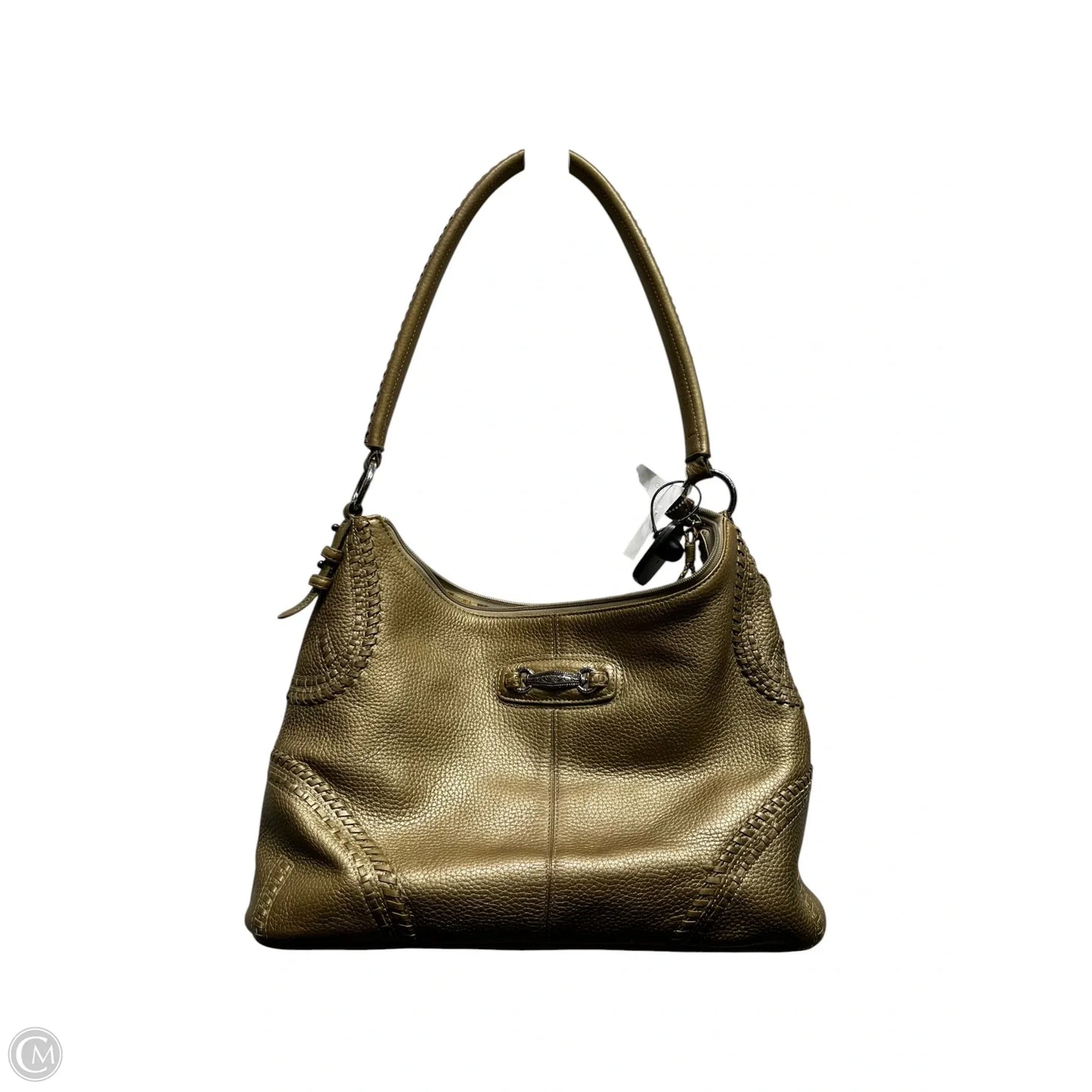Handbag Leather By Brighton, Size: Medium