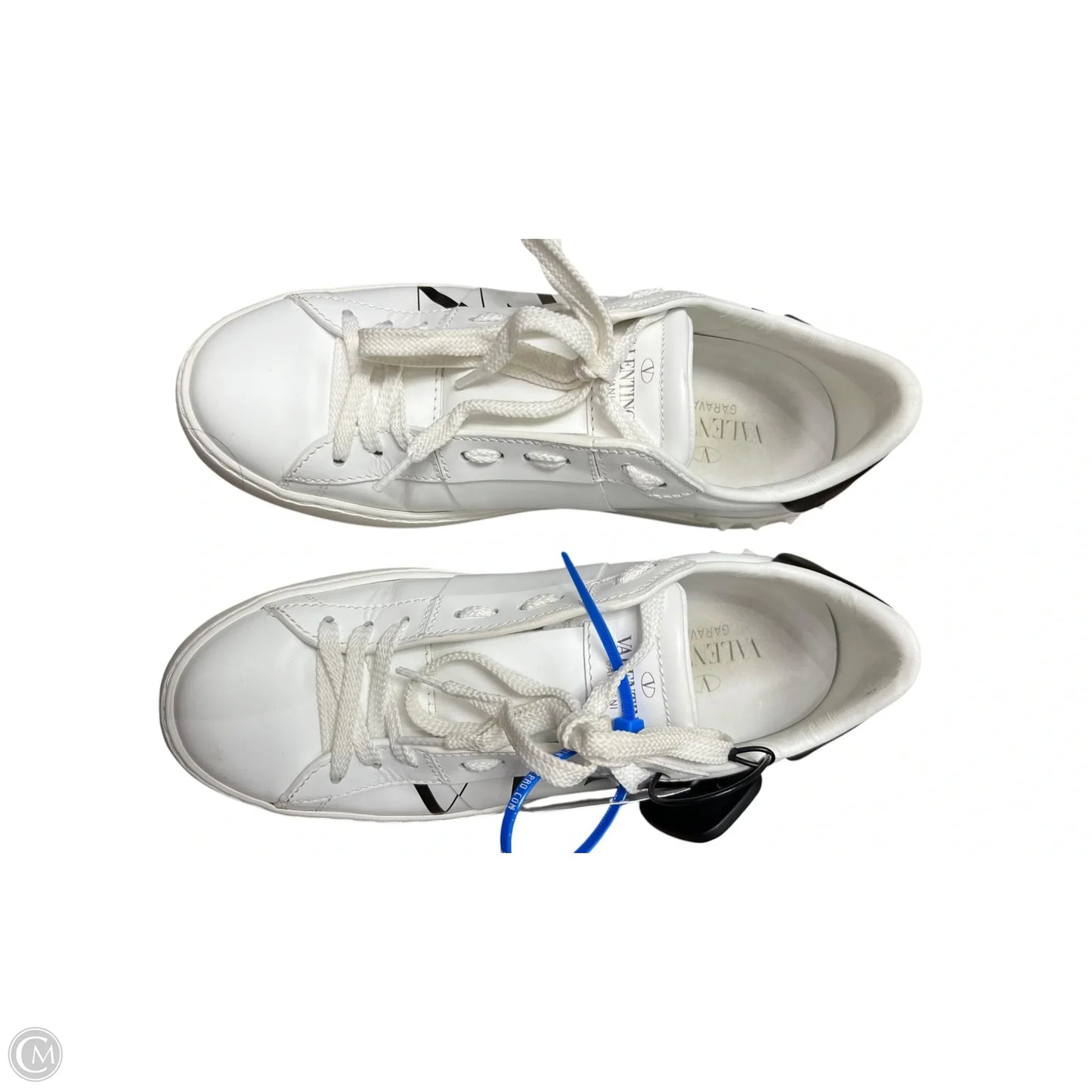 Shoes Luxury Designer By Valentino-garavani In Black & White, Size: 6