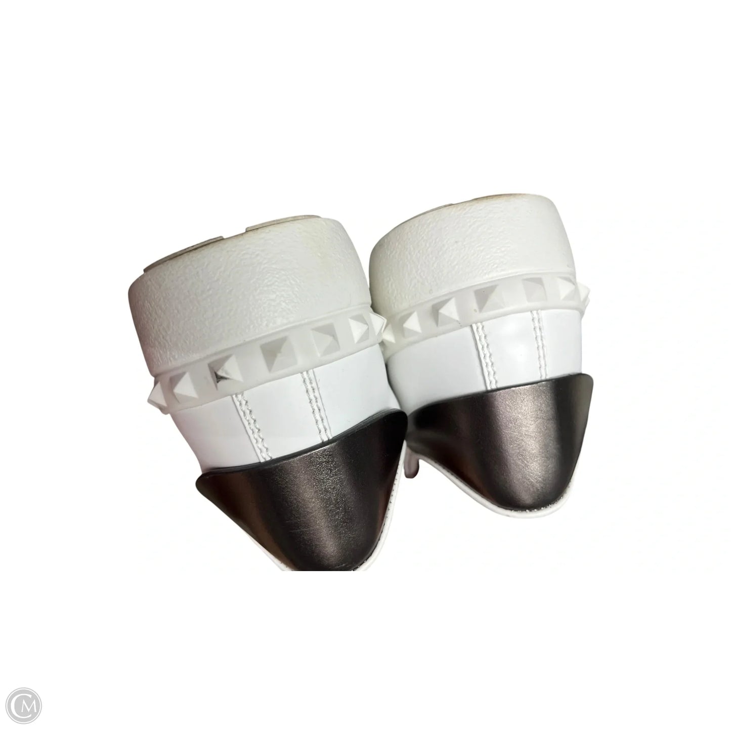 Shoes Luxury Designer By Valentino-garavani In Black & White, Size: 6