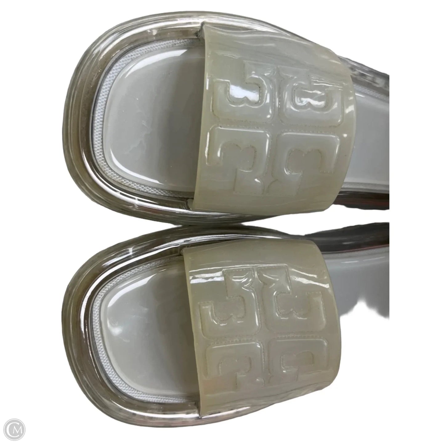 Sandals Designer By Tory Burch In Clear, Size: 5