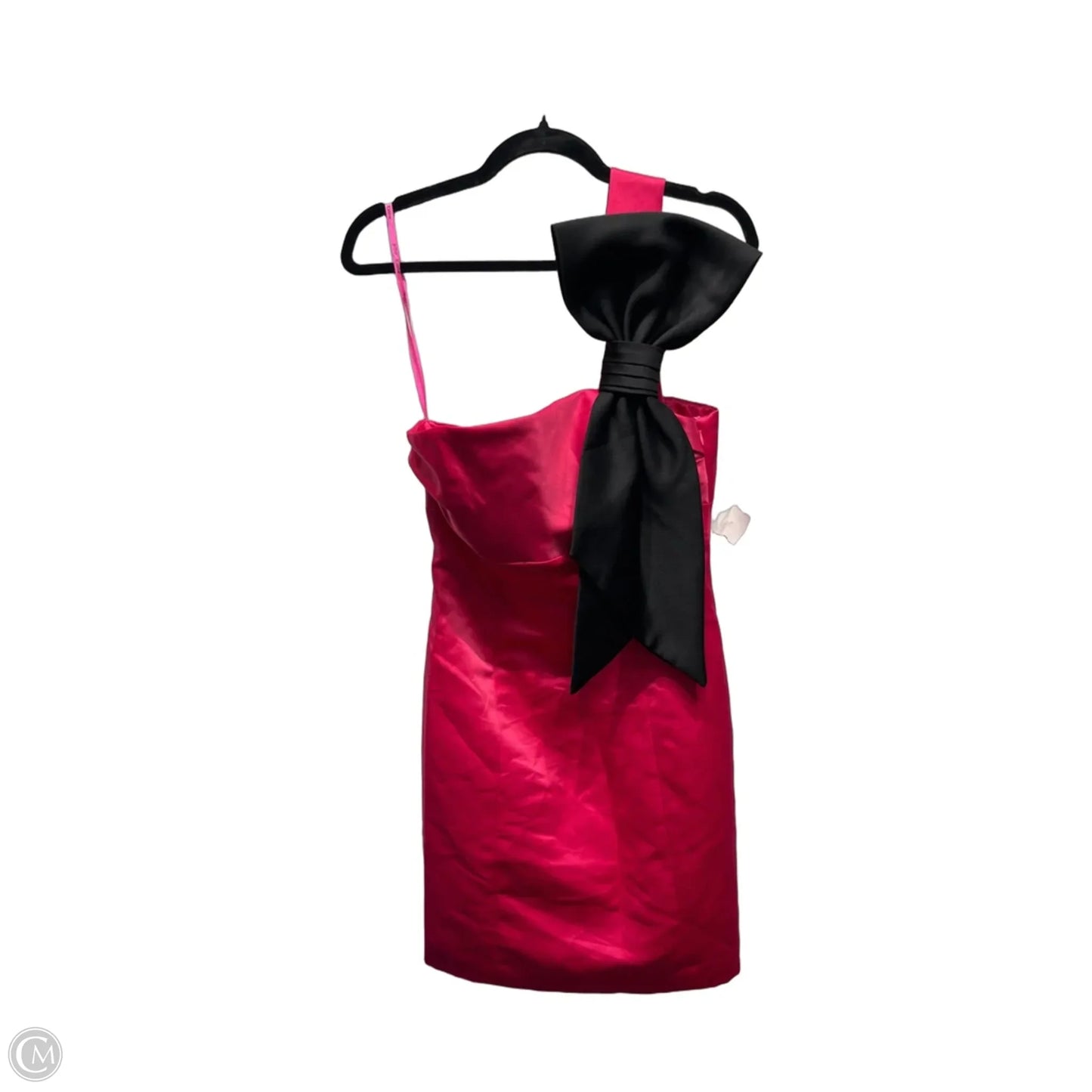 Dress Party Short By Betsey Johnson In Black & Pink, Size: 6