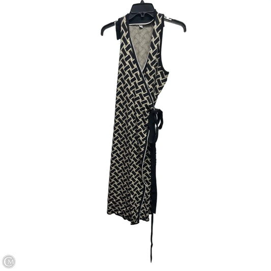 Dress Casual Midi By Target-designer In Black & Tan, Size: Xl
