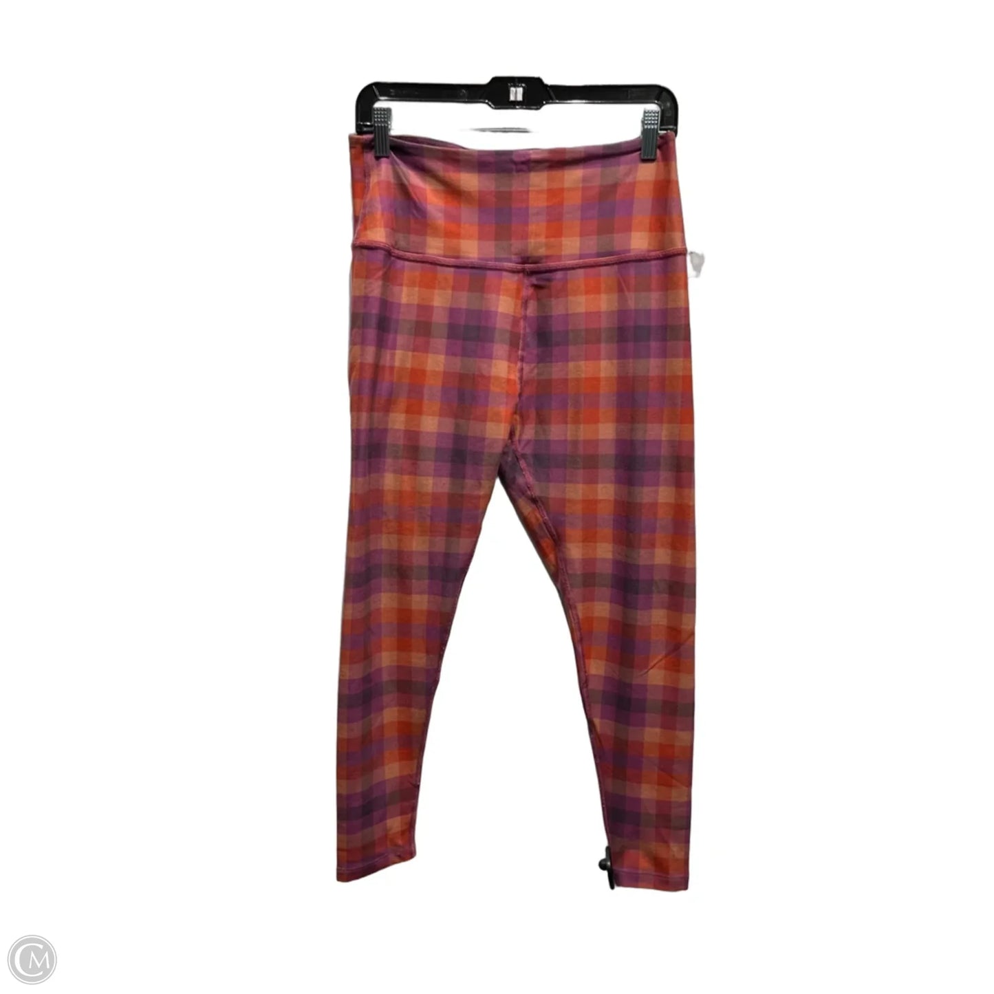 Athletic Leggings By Beyond Yoga In Orange & Purple, Size: Xl