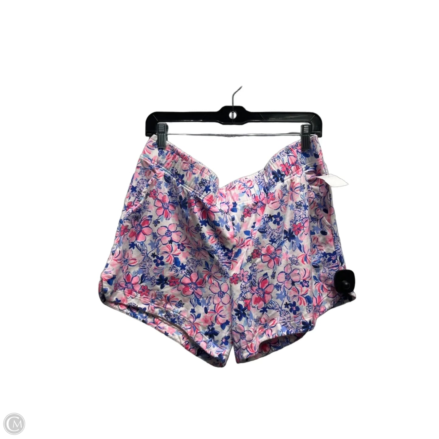 Shorts Designer By Lilly Pulitzer In Blue & Pink, Size: Xl