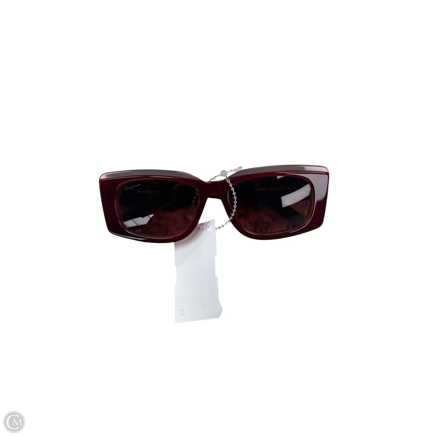 Sunglasses Luxury Designer By Ferragamo, Size: