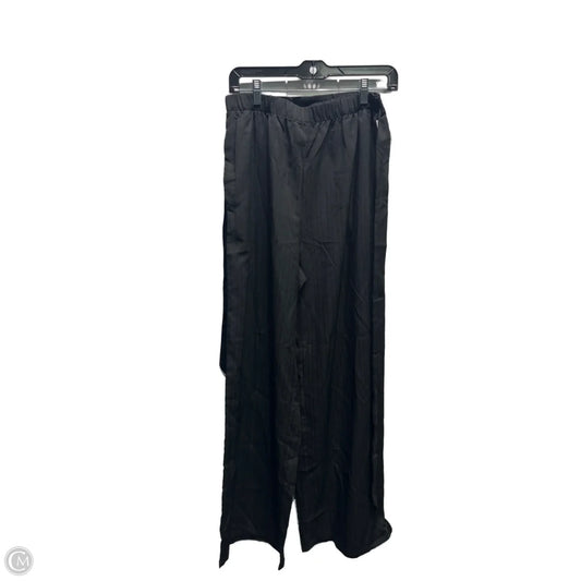 Pants Wide Leg By Shein In Black, Size: L