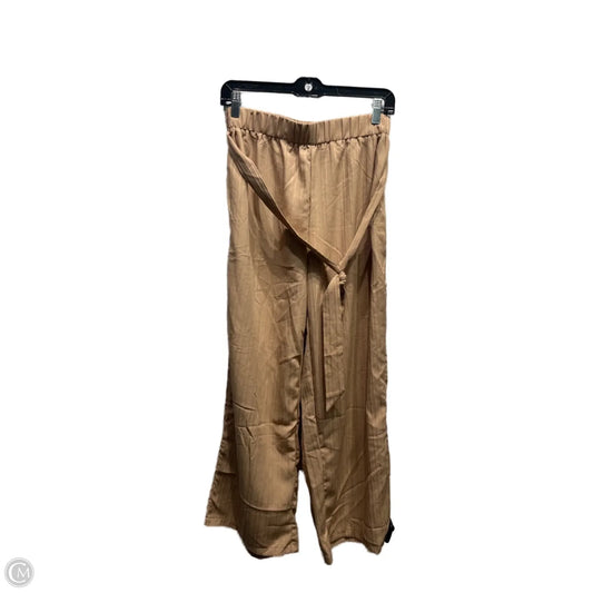 Pants Wide Leg By Shein In Taupe, Size: L