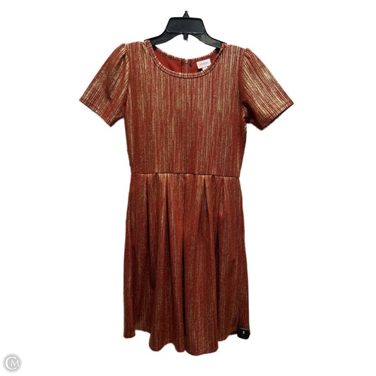Dress Party Short By Lularoe In Orange, Size: M