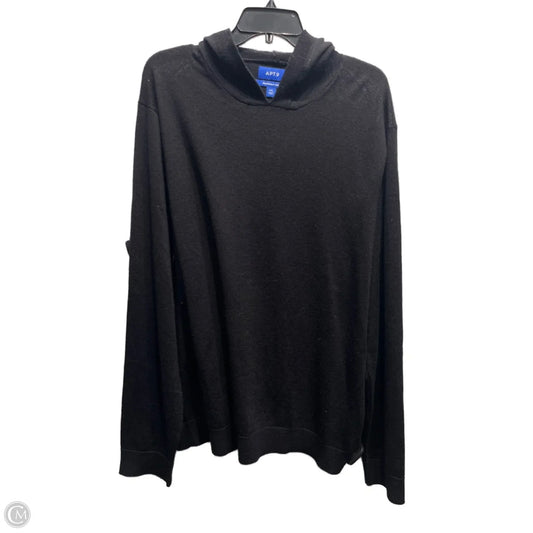 Sweater By Apt 9 In Black, Size: Xxl