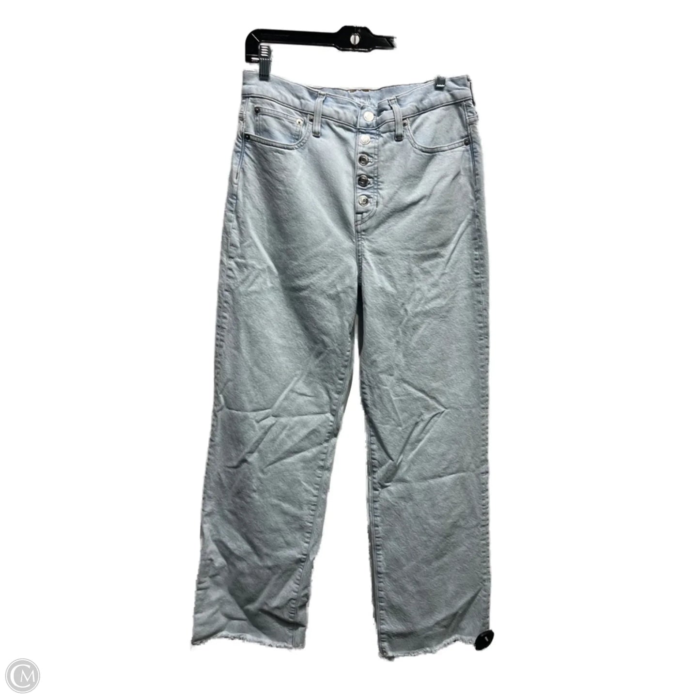 Jeans Wide Leg By J. Crew In Blue Denim, Size: 6