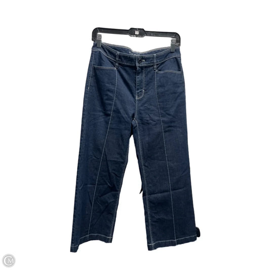 Jeans Cropped By White House Black Market In Blue Denim, Size: 6