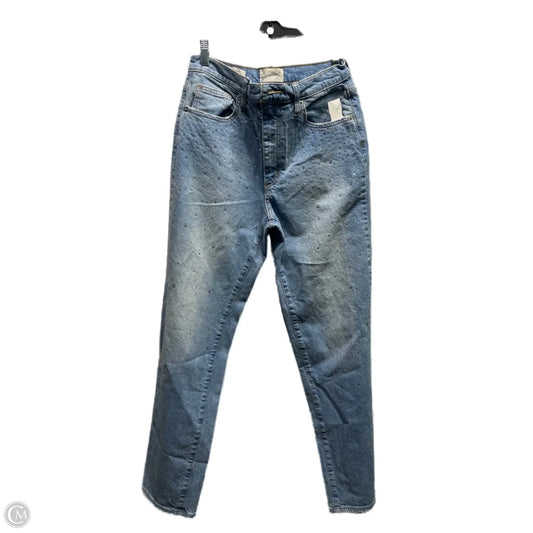 Jeans Straight By Universal Thread In Blue Denim, Size: 8