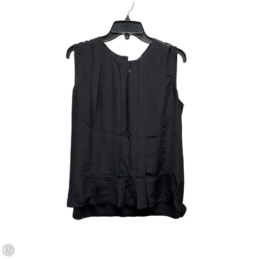 Top Sleeveless Designer By Max Mara In Black, Size: L