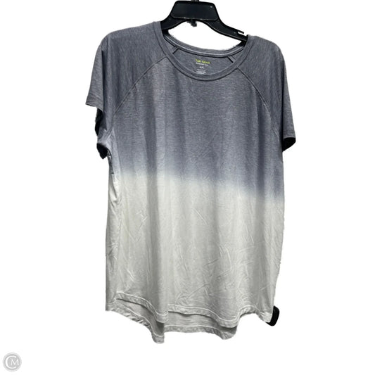 Athletic Top Short Sleeve By Tek Gear In Grey, Size: Xxl