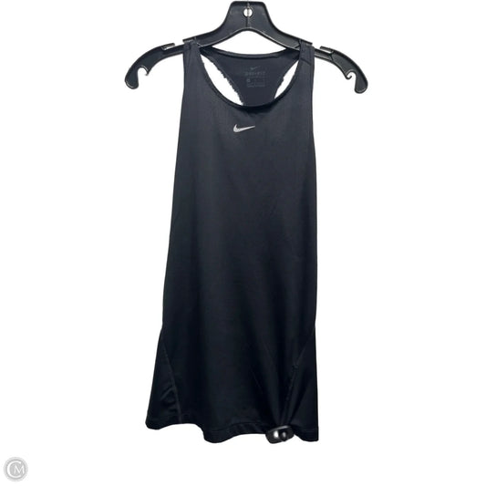 Athletic Tank Top By Nike Apparel In Black, Size: M