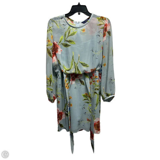 Dress Casual Short By Rachel Roy In Blue & Green, Size: 12