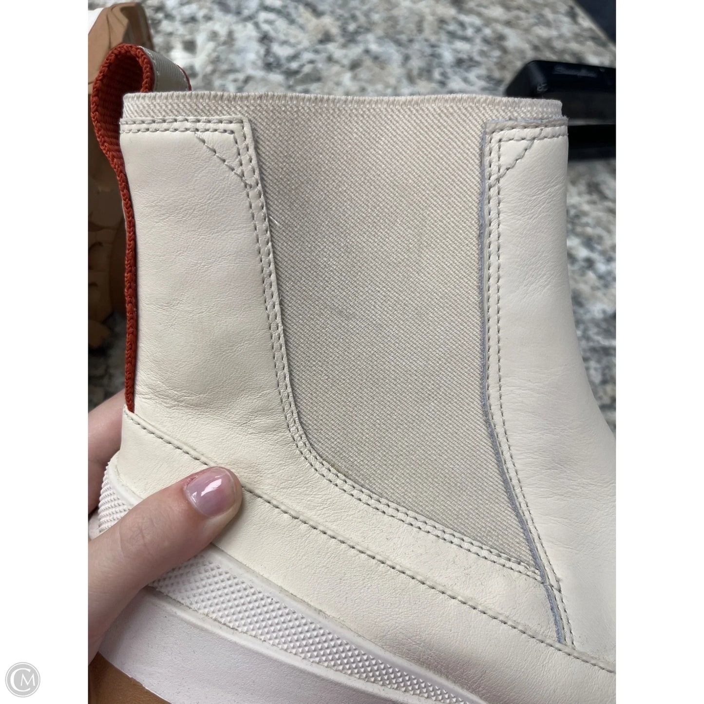 Boots Ankle Flats By Sorel In Cream, Size: 11