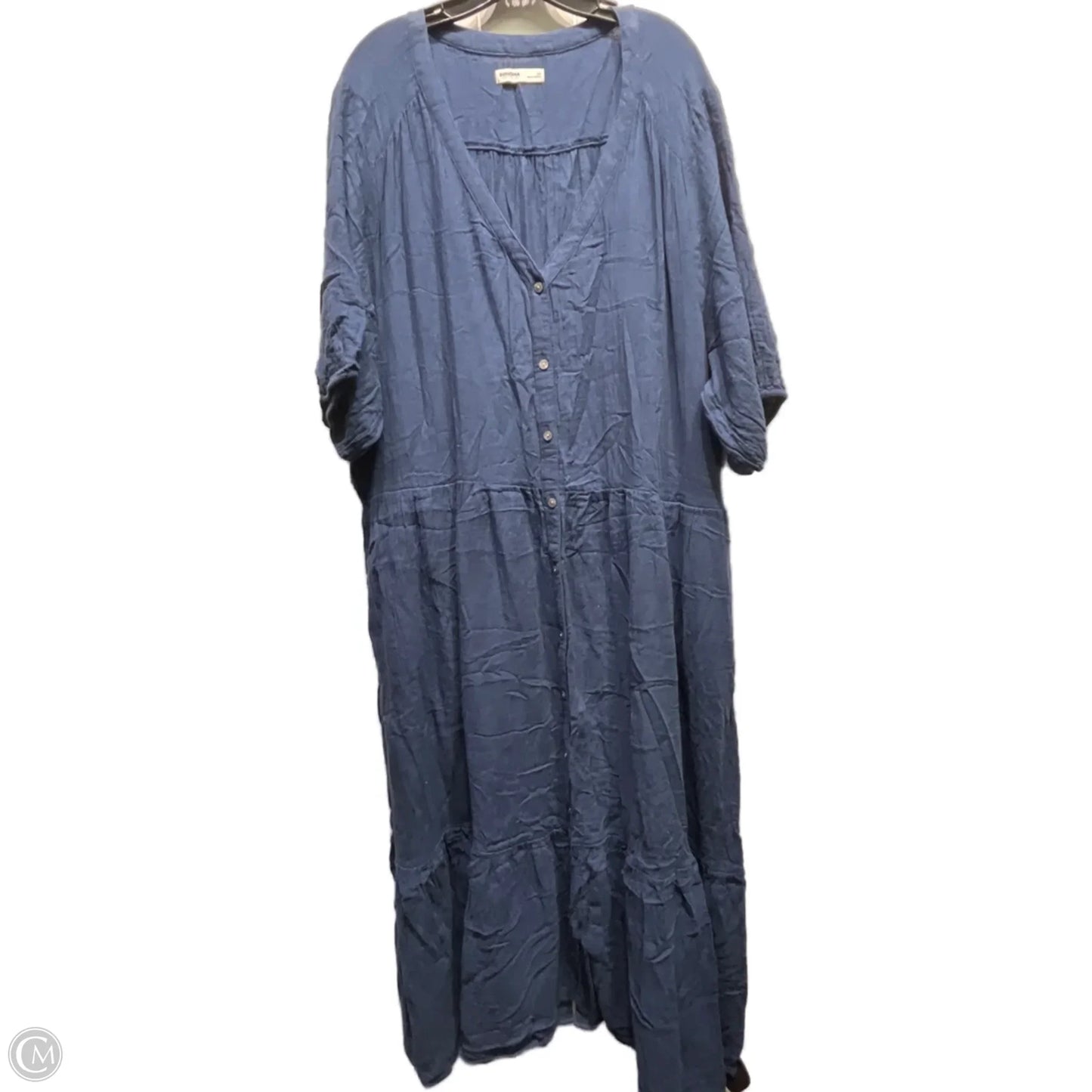 Dress Casual Maxi By Sonoma In Blue, Size: 3x