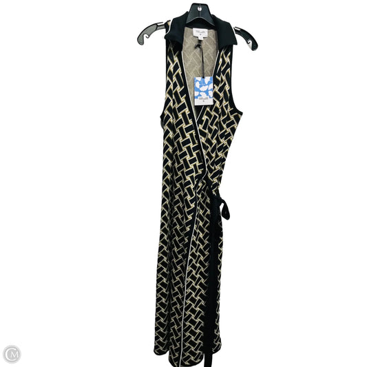 Dress Casual Midi By Target-designer In Black & Green, Size: L