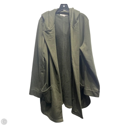 Cardigan By Loft In Green, Size: Xxl