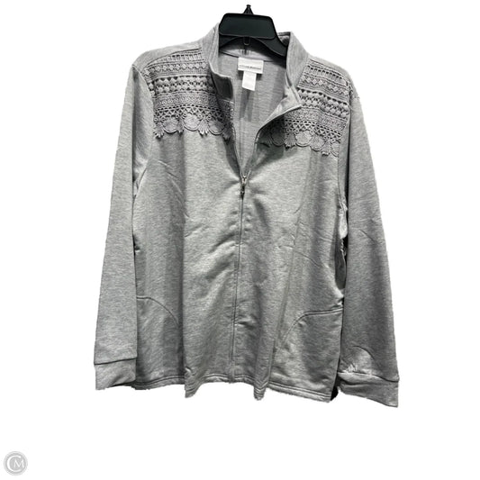 Jacket Other By Alfred Dunner In Grey, Size: Xl