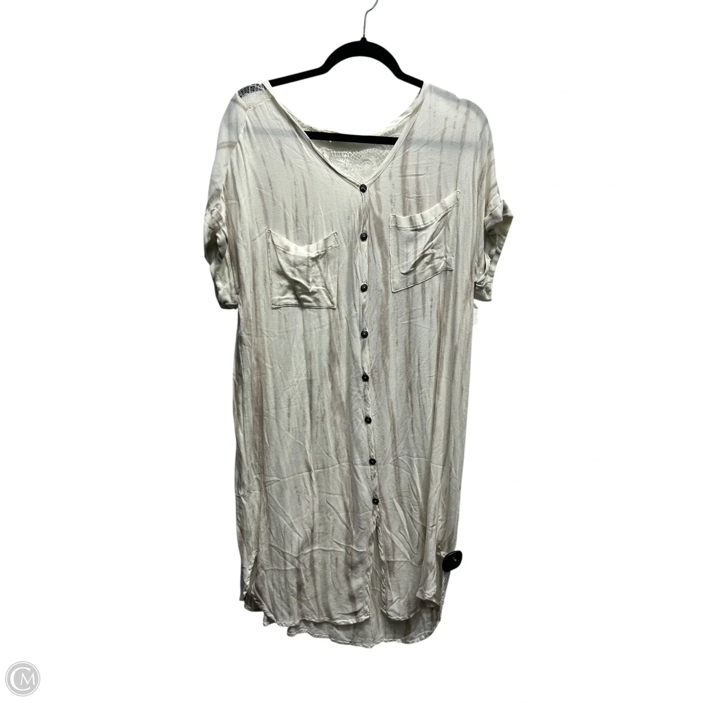 Dress Casual Short By SCRAPBOOK In Cream, Size: M