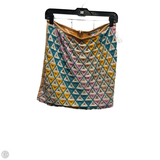 Skirt Mini & Short By Walter Baker In Blue & Tan, Size: 8
