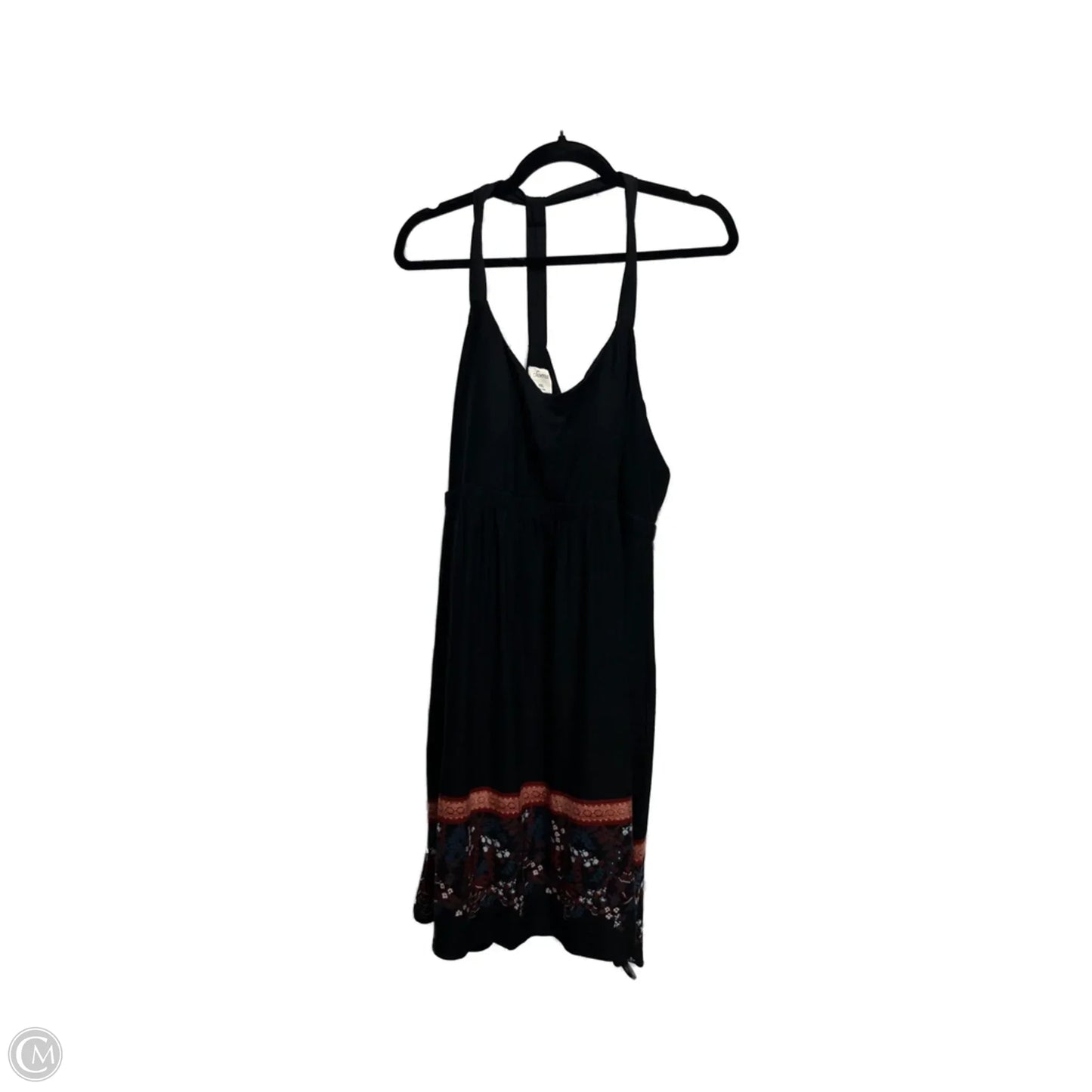 Dress Casual Short By Soma In Black & Orange, Size: Xxl