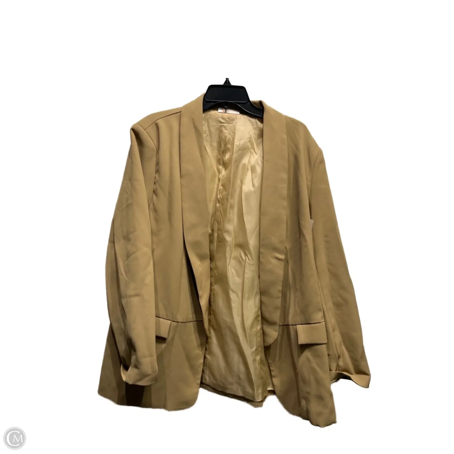Blazer By KIRUNDA In Tan, Size: Xxl