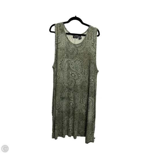 Dress Casual Short By Jones New York In Green, Size: 3x