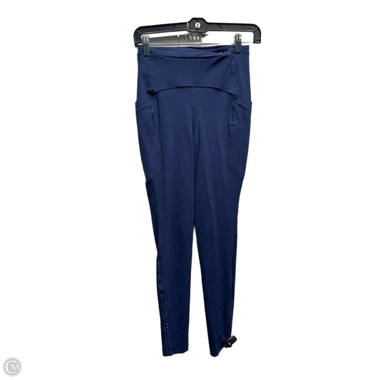 Athletic Leggings By Lululemon In Blue, Size: 4