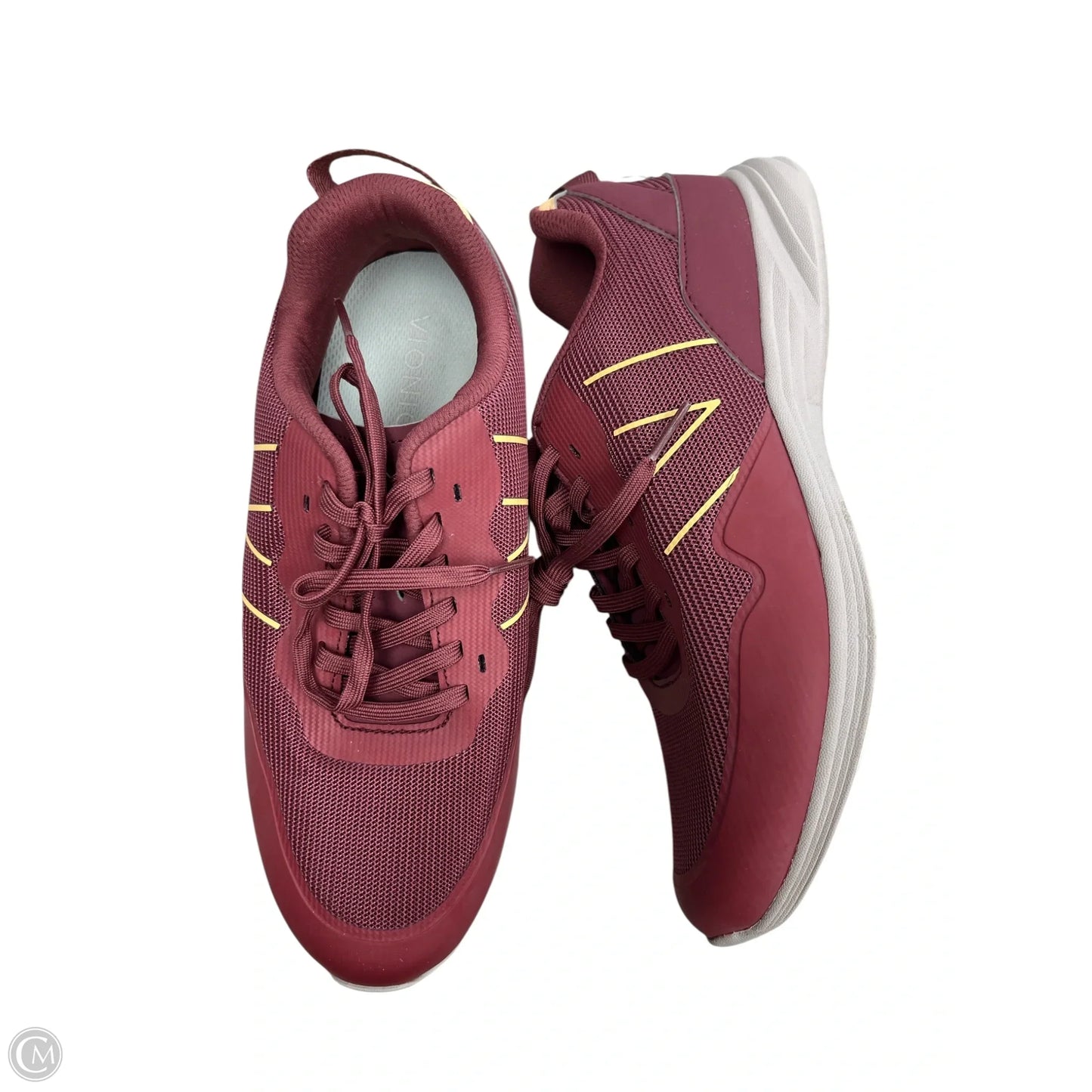 Shoes Sneakers By Vionic In Maroon, Size: 8