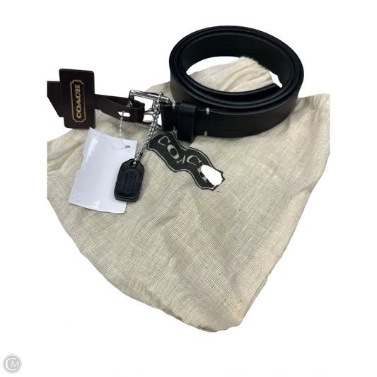 Belt Designer By Coach, Size: Large